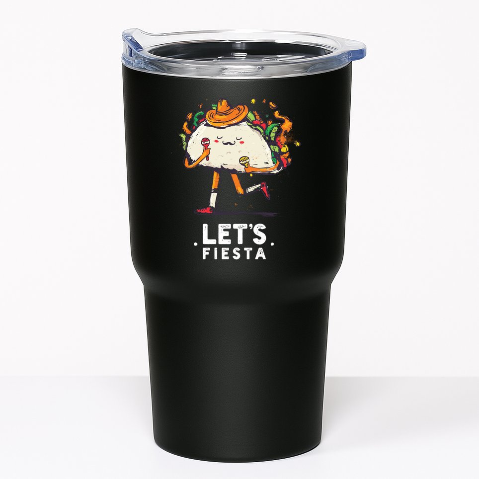 Taco Let's Fiesta Tumbler
