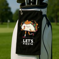 Taco Let's Fiesta Golf Towel