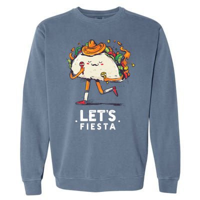 Taco Let's Fiesta Garment-Dyed Sweatshirt