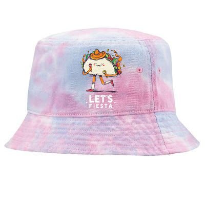 Taco Let's Fiesta Tie-Dyed Bucket Hat