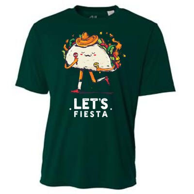 Taco Let's Fiesta Cooling Performance Crew T-Shirt