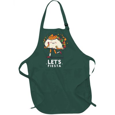 Taco Let's Fiesta Full-Length Apron With Pockets