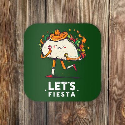 Taco Let's Fiesta Coaster