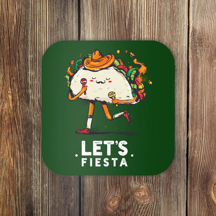 Taco Let's Fiesta Coaster