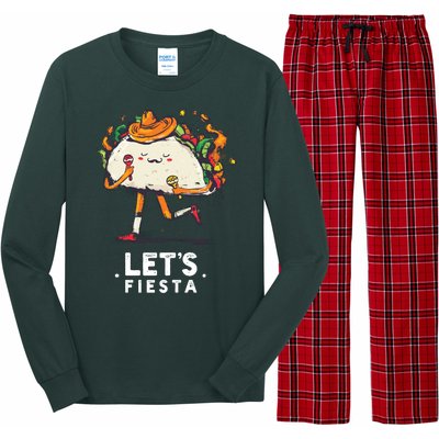 Taco Let's Fiesta Long Sleeve Pajama Set