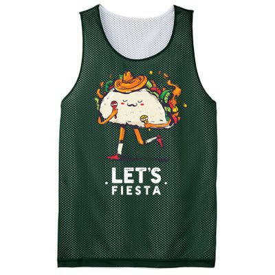 Taco Let's Fiesta Mesh Reversible Basketball Jersey Tank