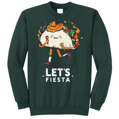 Taco Let's Fiesta Tall Sweatshirt