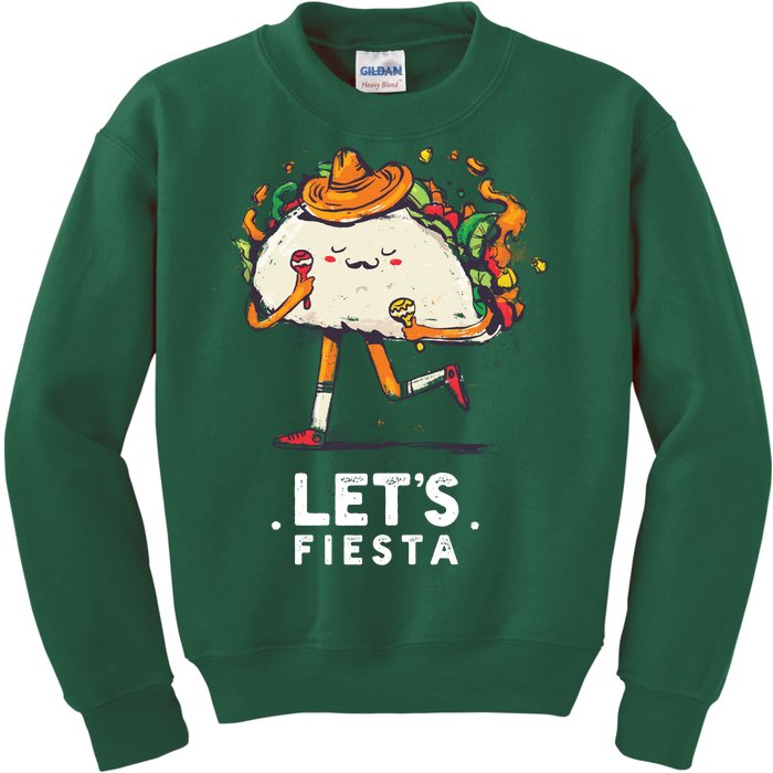 Taco Let's Fiesta Kids Sweatshirt