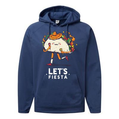 Taco Let's Fiesta Performance Fleece Hoodie