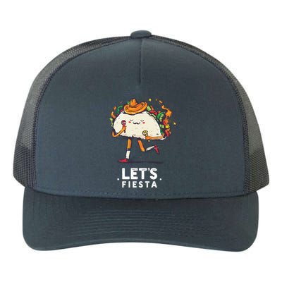 Taco Let's Fiesta Yupoong Adult 5-Panel Trucker Hat