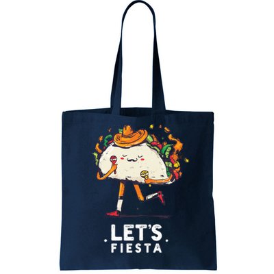 Taco Let's Fiesta Tote Bag