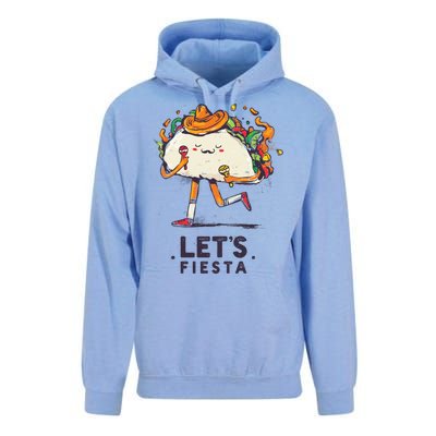 Taco Let's Fiesta Unisex Surf Hoodie