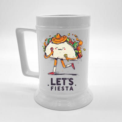 Taco Let's Fiesta Beer Stein