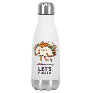 Taco Let's Fiesta Stainless Steel Insulated Water Bottle