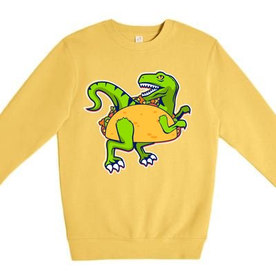 Taco-Raptor Premium Crewneck Sweatshirt