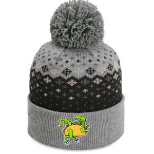 Taco-Raptor The Baniff Cuffed Pom Beanie