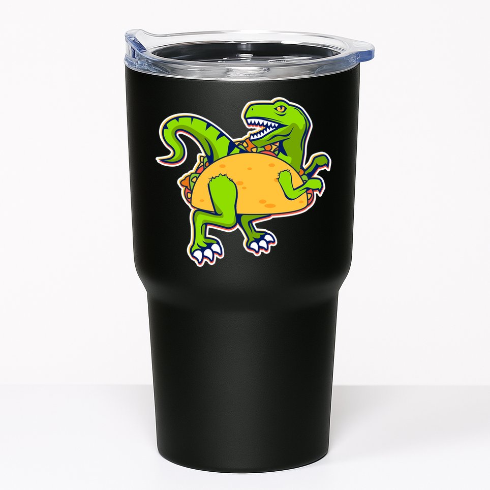 Taco-Raptor Tumbler