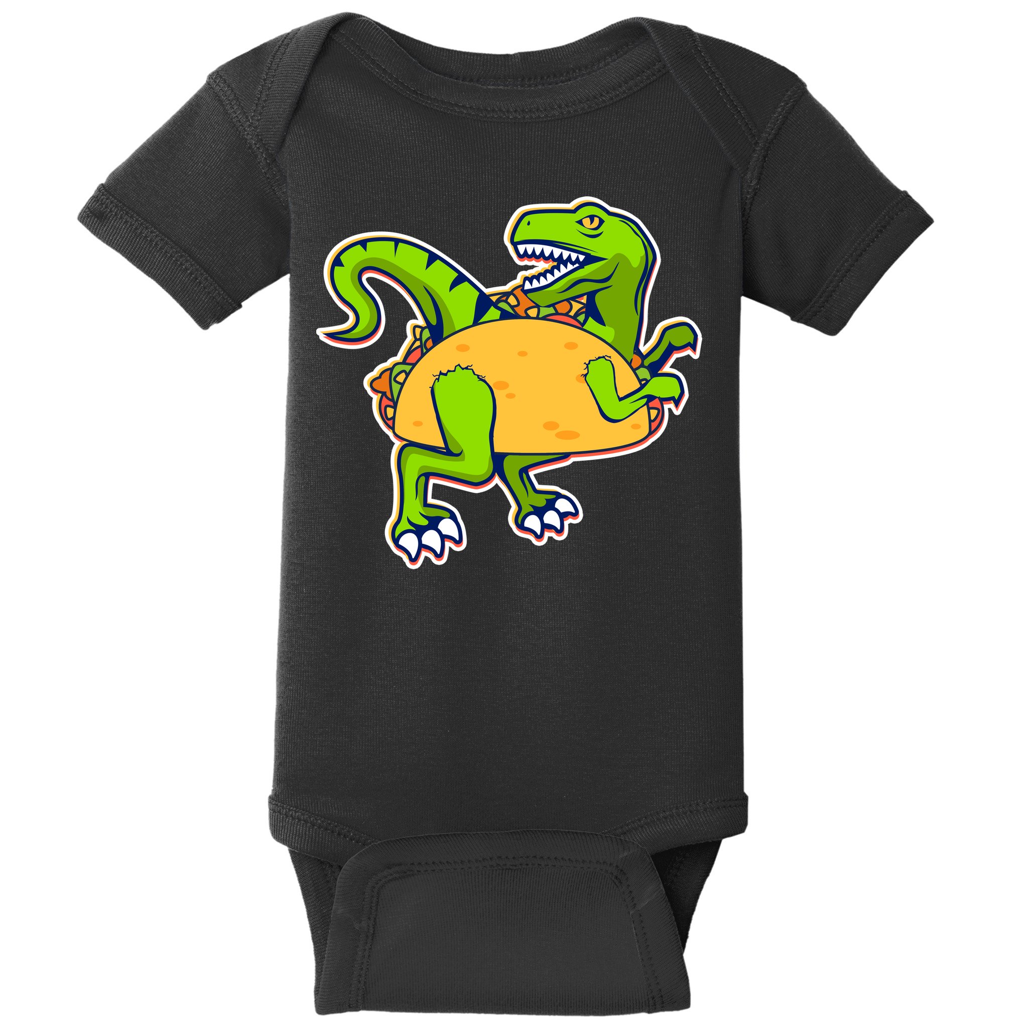 Taco-Raptor Baby Bodysuit