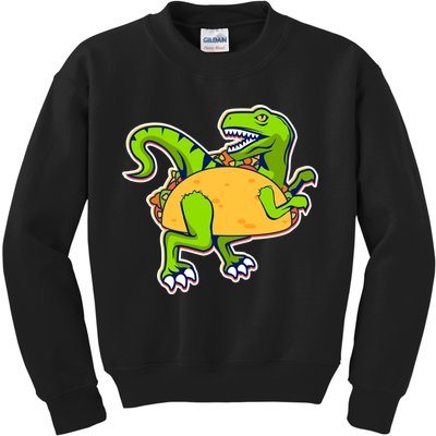 Taco-Raptor Kids Sweatshirt