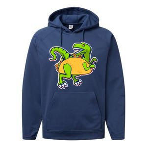 Taco-Raptor Performance Fleece Hoodie