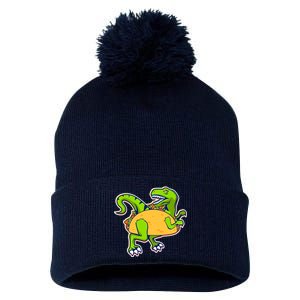 Taco-Raptor Pom Pom 12in Knit Beanie