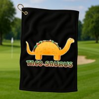 Taco-Saurus Golf Towel