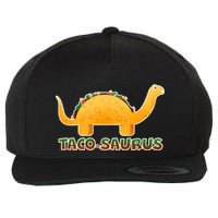 Taco-Saurus Wool Snapback Cap