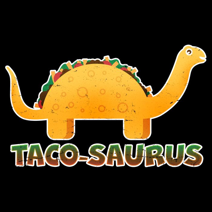 Taco-Saurus Wool Snapback Cap
