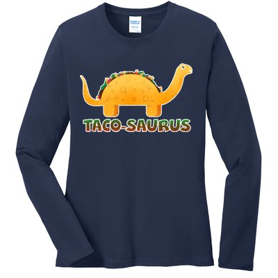 Taco-Saurus Ladies Long Sleeve Shirt