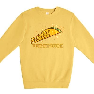 Taco Space  Premium Crewneck Sweatshirt