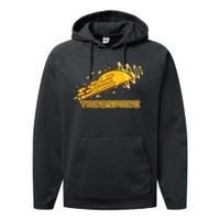 Taco Space  Performance Fleece Hoodie