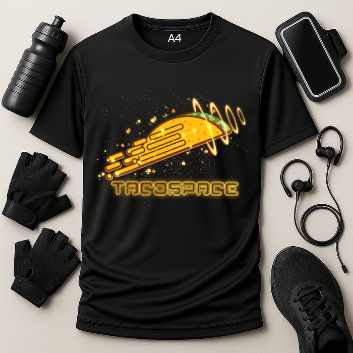 Taco Space  Performance Shirt