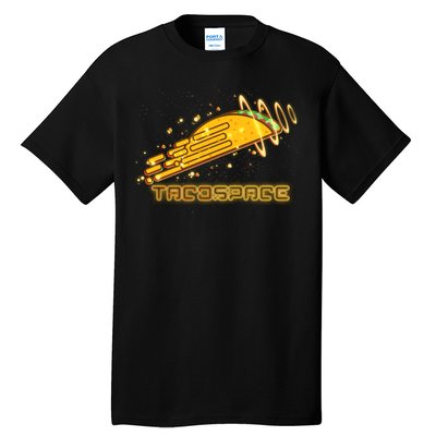 Taco Space  Tall T-Shirt