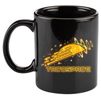 Taco Space  11oz C Handle Ceramic Mug