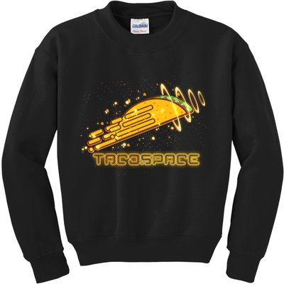 Taco Space  Kids Sweatshirt