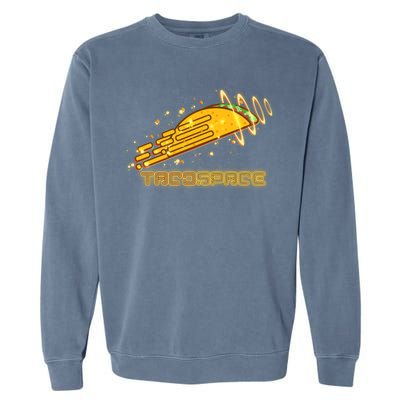 Taco Space  Garment-Dyed Sweatshirt