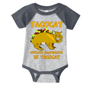 Tacocat Spelled Backwards Funny Cat Infant Baby Jersey Bodysuit