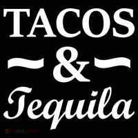 Tacos & Tequila Drawstring Bag