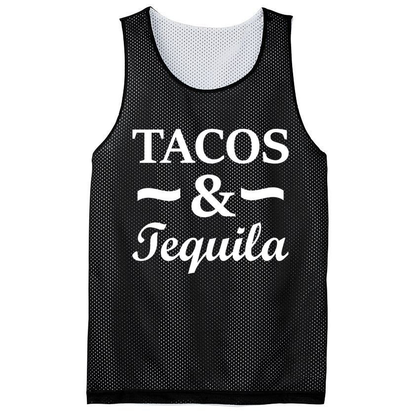 Tacos & Tequila Mesh Reversible Basketball Jersey Tank