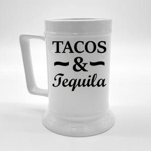 Tacos & Tequila Beer Stein