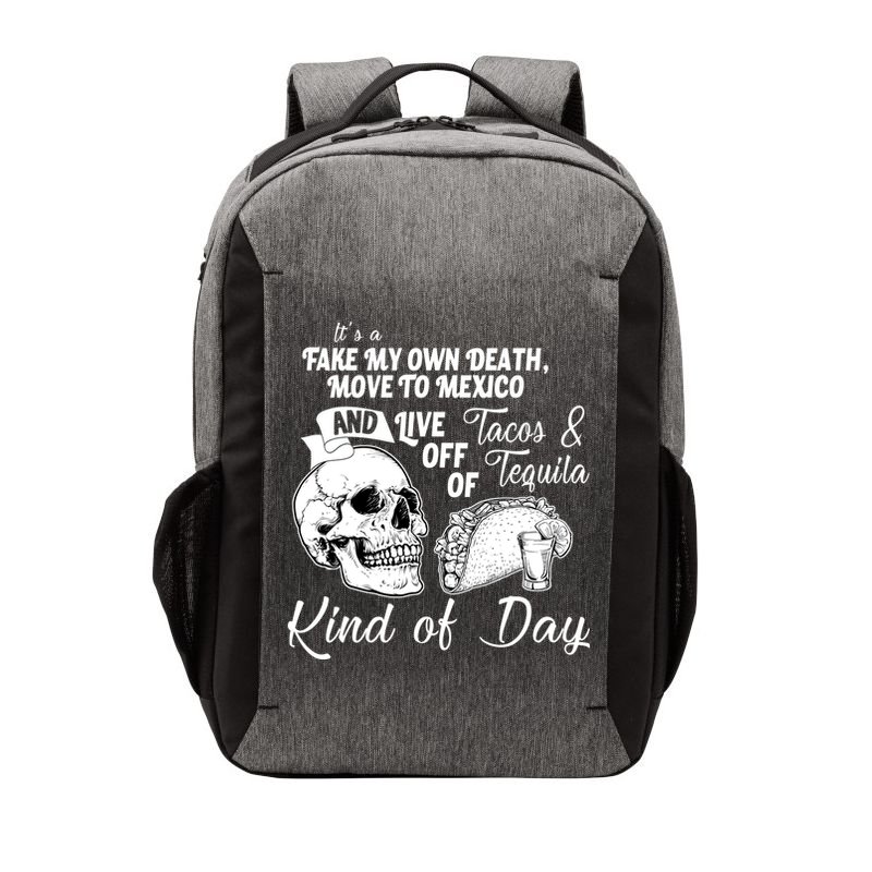 Tacos & Tequila Kind Of Day Vector Backpack