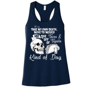 Tacos & Tequila Kind Of Day Women's Racerback Tank