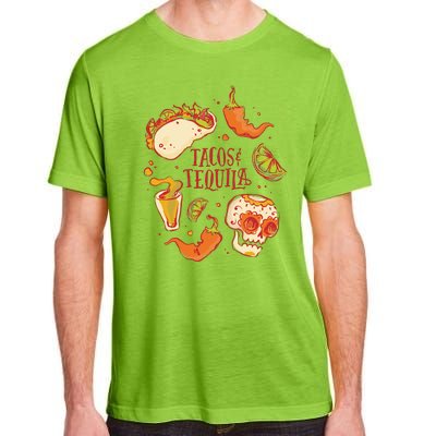 Tacos & Tequila Mexican Adult ChromaSoft Performance T-Shirt