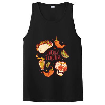 Tacos & Tequila Mexican PosiCharge Competitor Tank