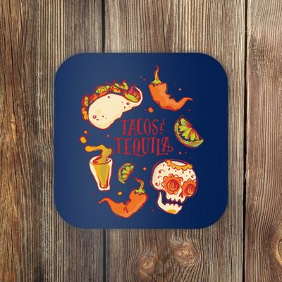 Tacos & Tequila Mexican Coaster