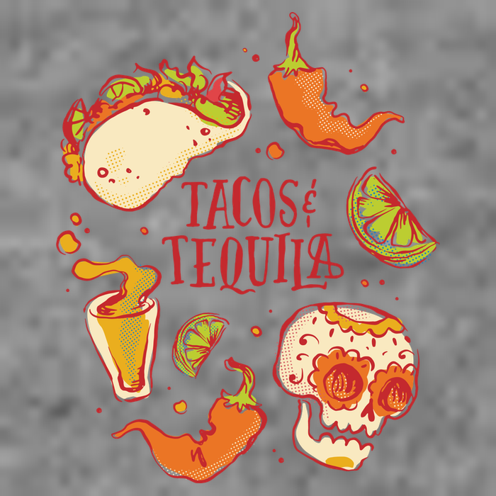 Tacos & Tequila Mexican Doggie Tank
