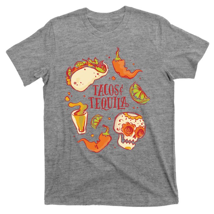 Tacos & Tequila Mexican T-Shirt