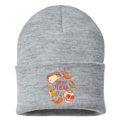 Tacos & Tequila Mexican Sustainable Knit Beanie