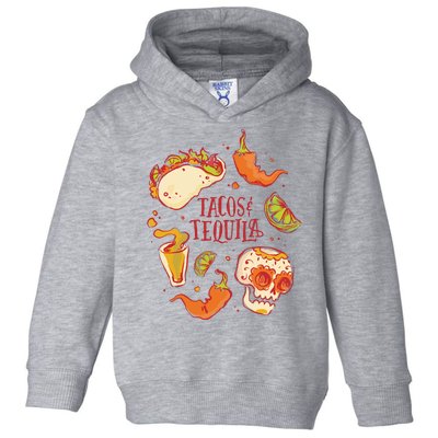 Tacos & Tequila Mexican Toddler Hoodie