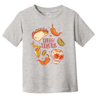 Tacos & Tequila Mexican Toddler T-Shirt